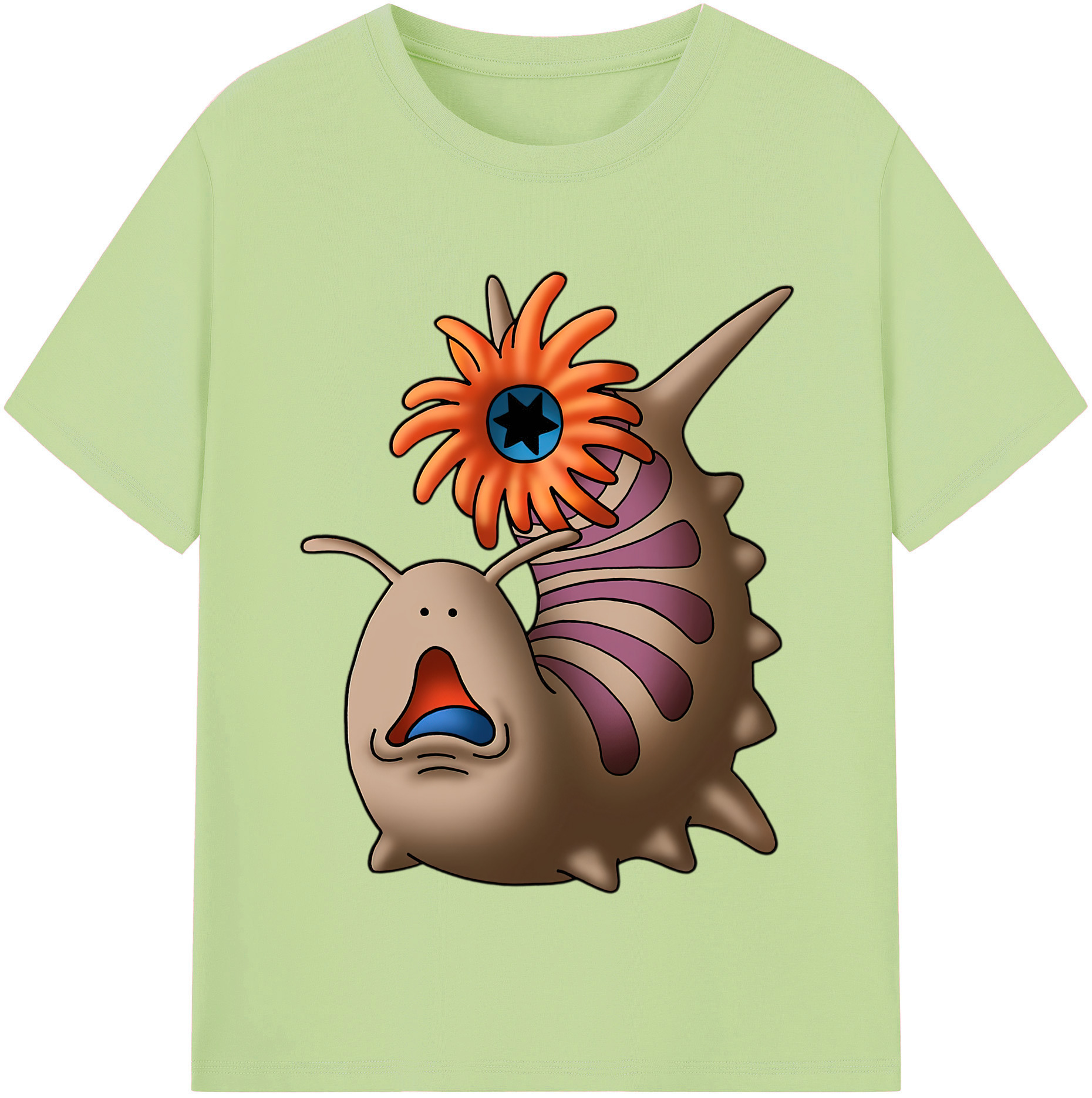 （画像用） ドラゴンクエスト Doragon Kuesuto Dragon Quest 綿100％半袖Tシャツ（フロントプリント）